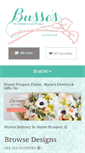 Mobile Screenshot of bussesflowers.com